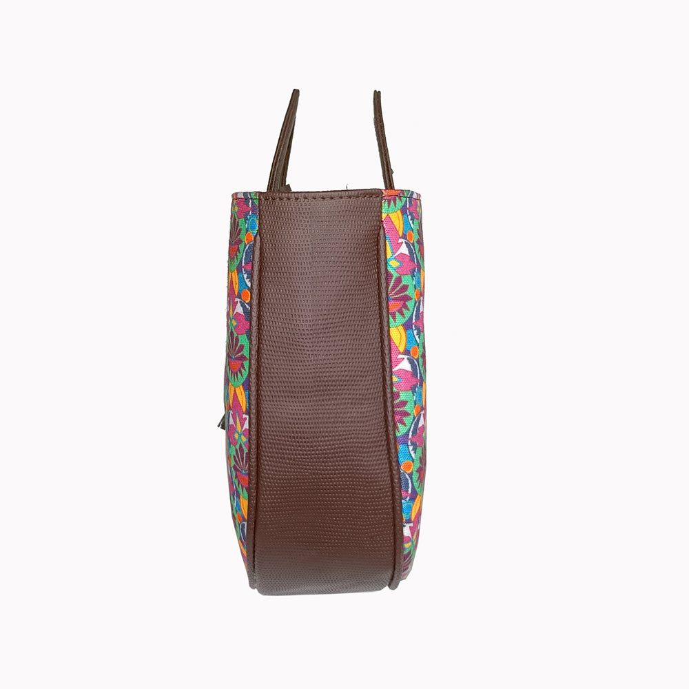 Sophisticated Multi Color Basket Bag Perfect For Women & Girls