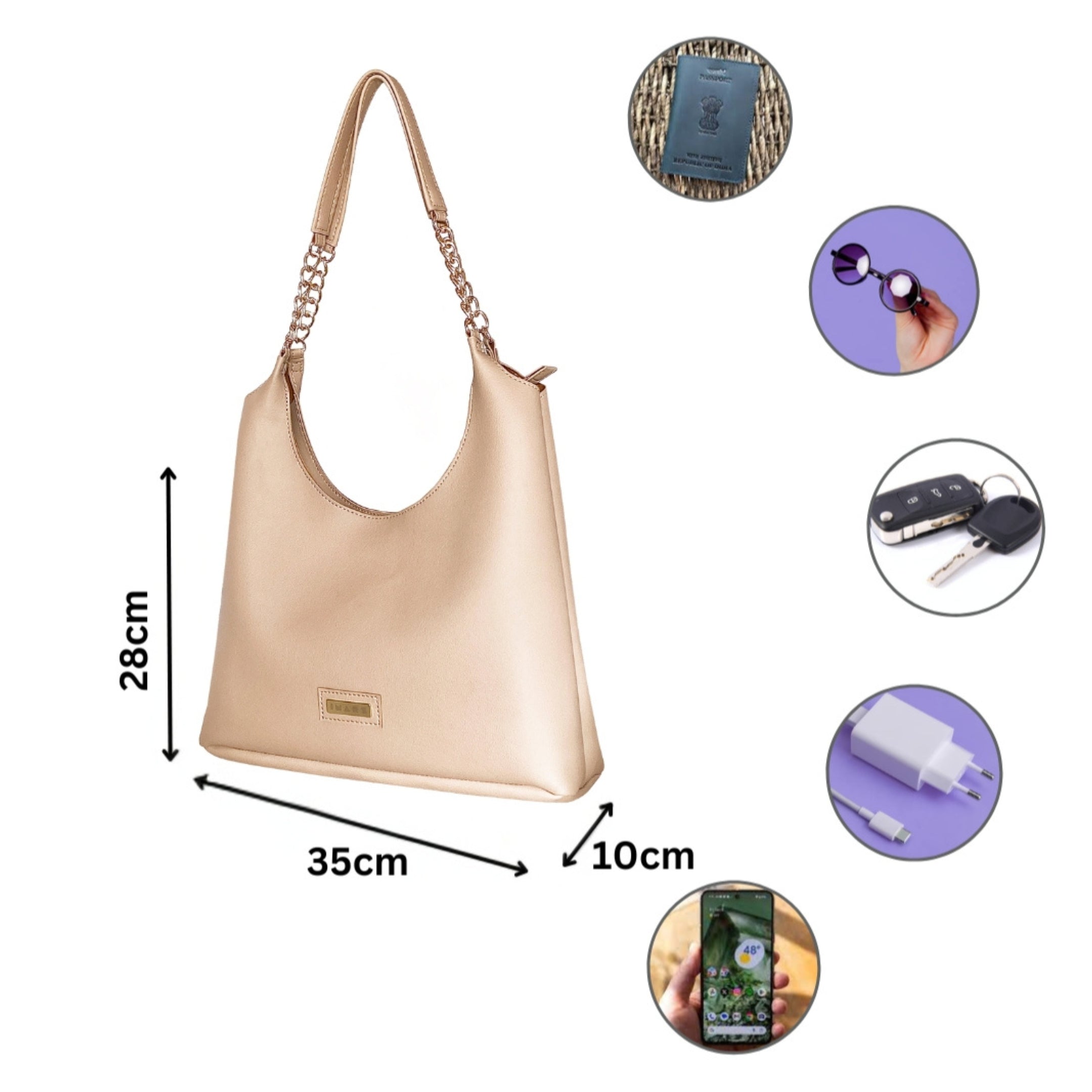 Vegan Leather Women & Girl's Handbag