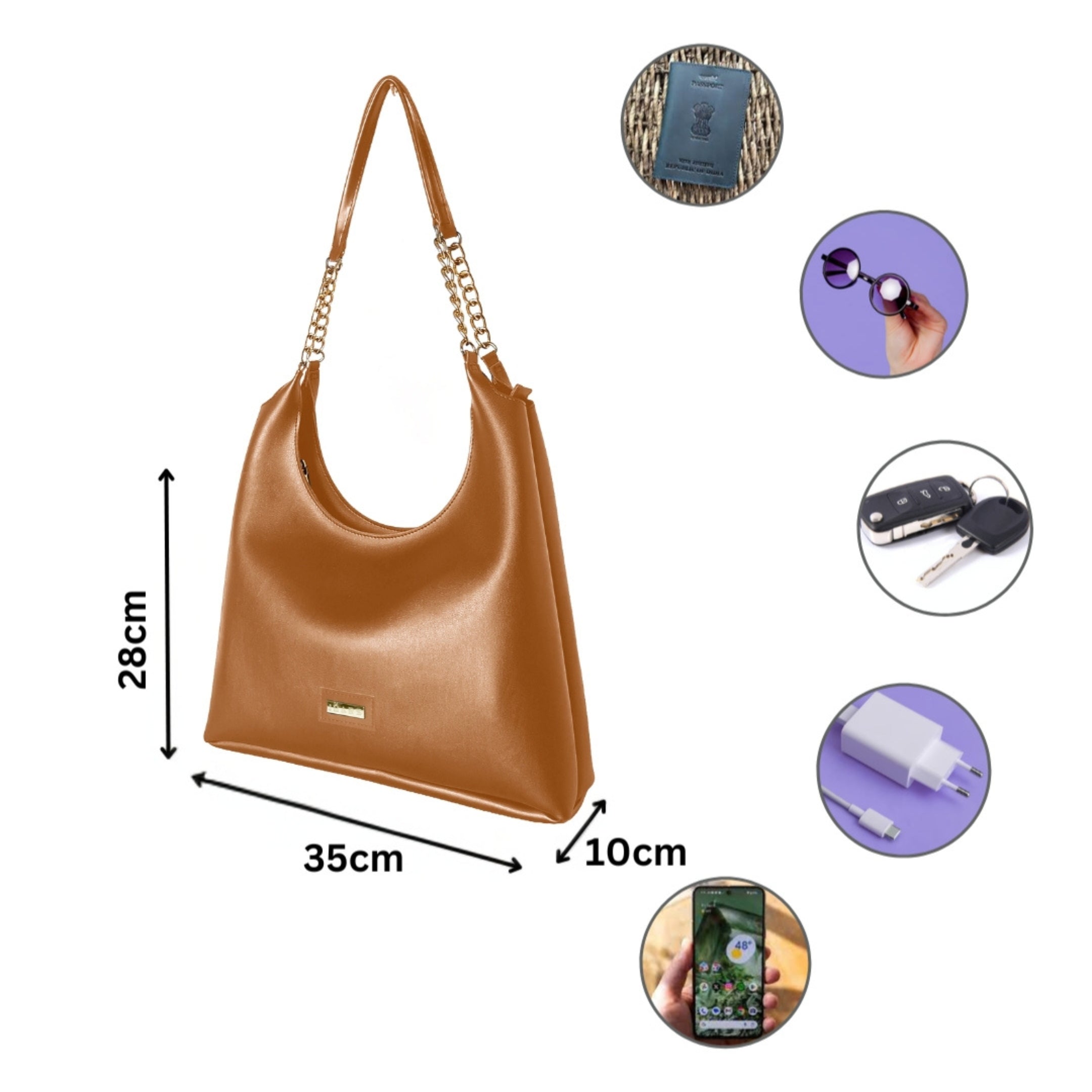 Vegan Leather Women & Girl's Handbag