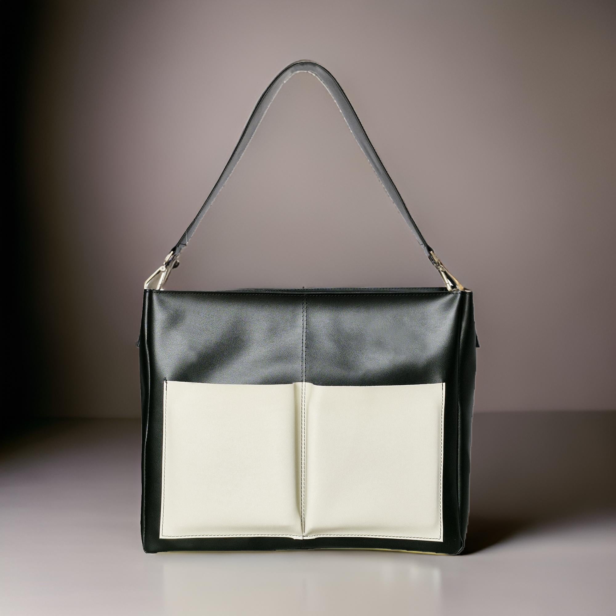 Black Tote Bag for Office and Travelling