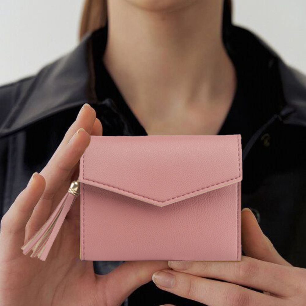 Trendy Pink Wallet Perfect For Women & Girls